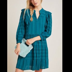 New Amadi ruffle tiered tunic dress
